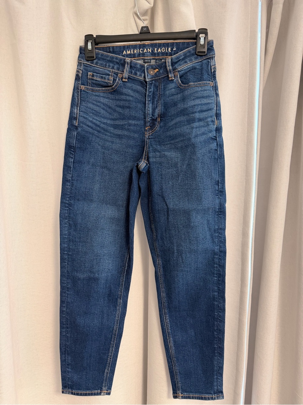 New American eagle blue mom jeans